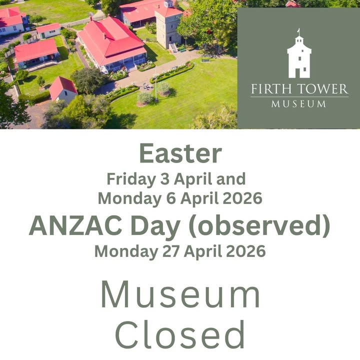 Anzac weekend.  Please note we will be open as usual on Saturday 25 April 2026, but the museum wi...