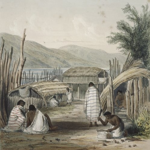 Early occupation of Matamata. Matamata means ‘headland’. This was the name of a new pā estab...