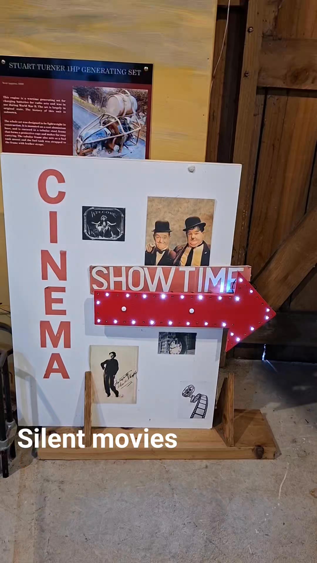 Our tiny movie theatre. Preserving the history of our leisure time from days gone by. https:/firt...